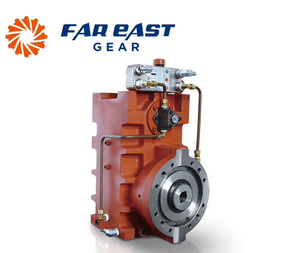 3-Axis single screw extruded gearbox vertical